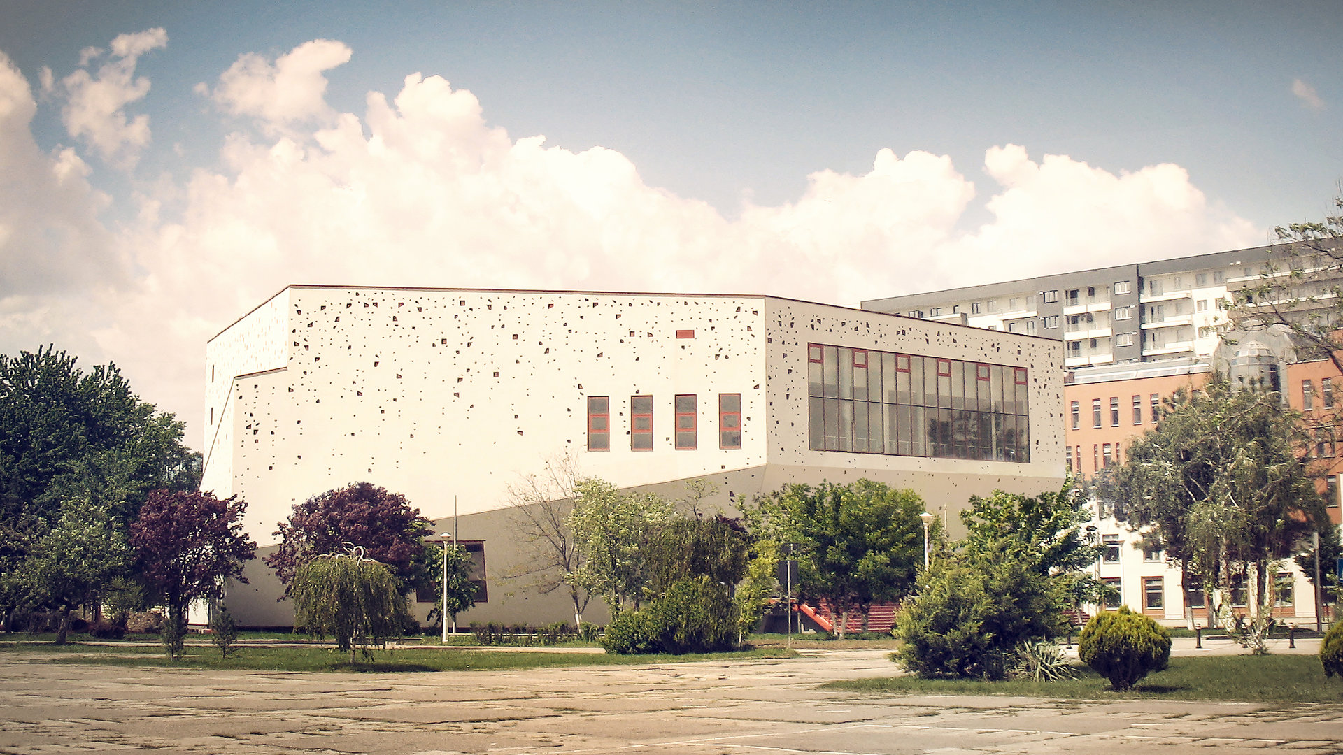Cultural centre and auditorium. The Politehnica University, Bucharest