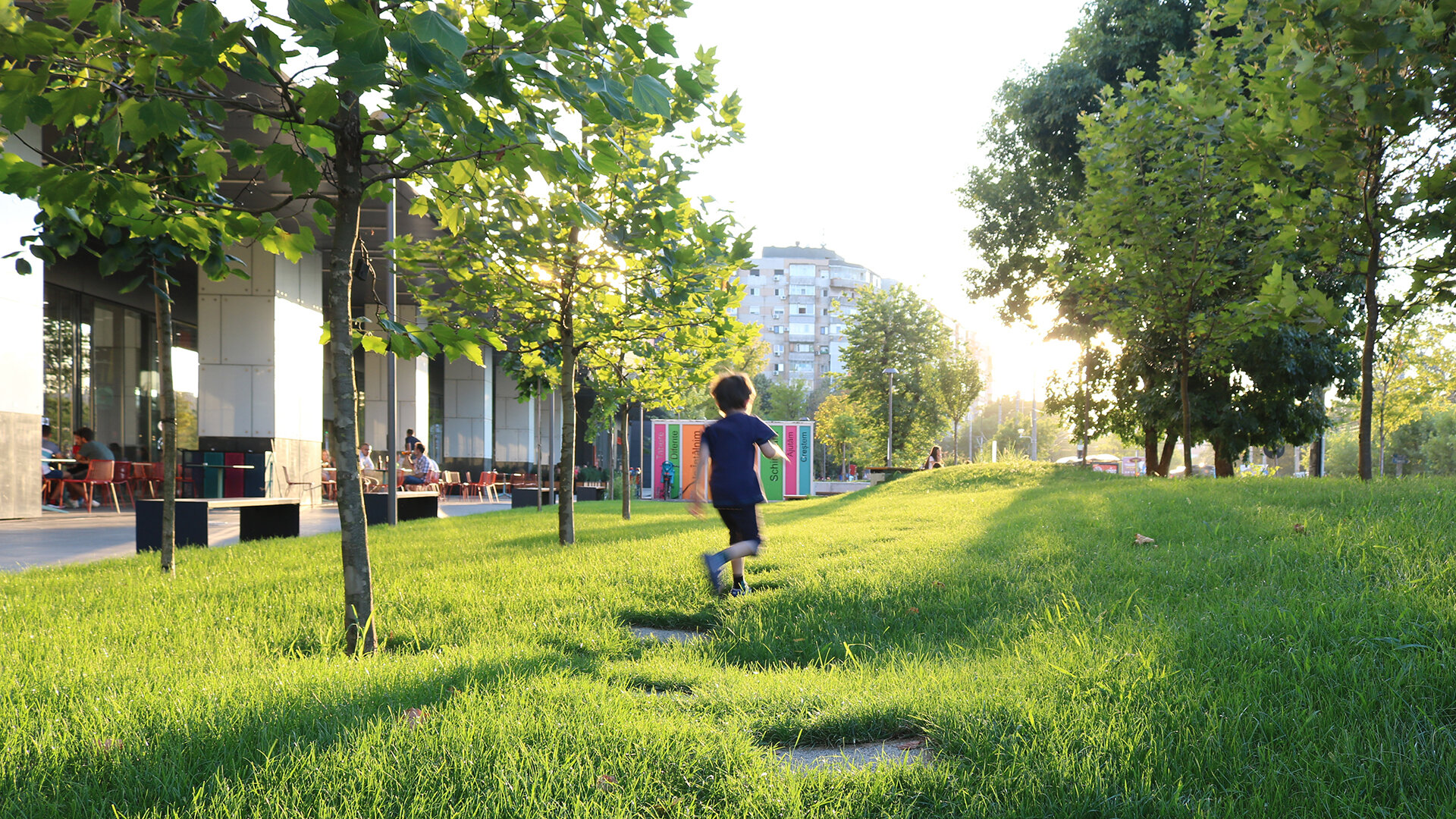 Public space in “Drumul Taberelor”