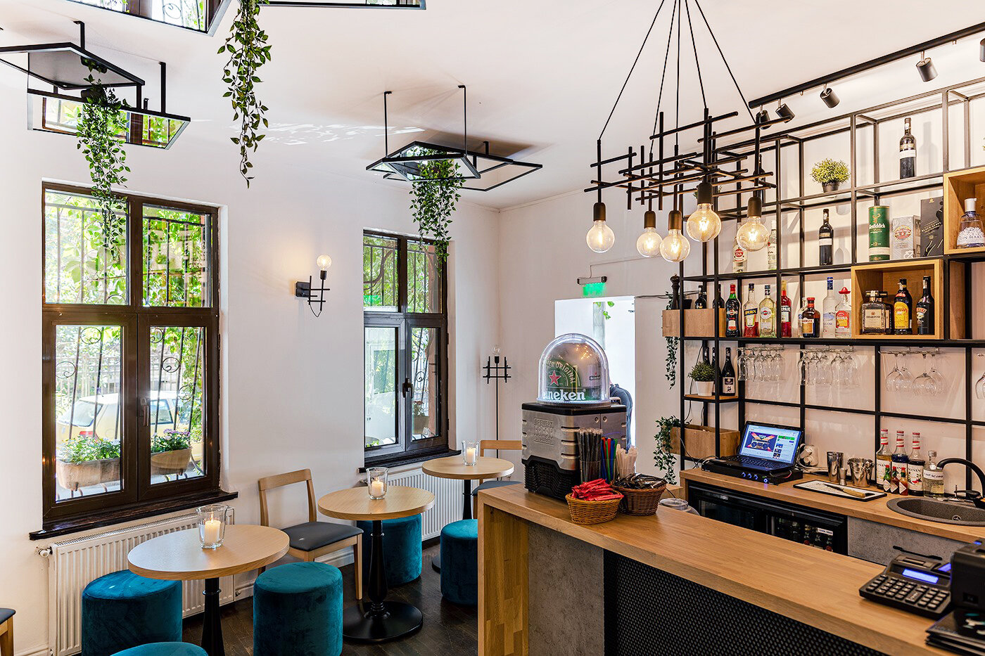 Interior design for “Nice Touch” Restaurant
