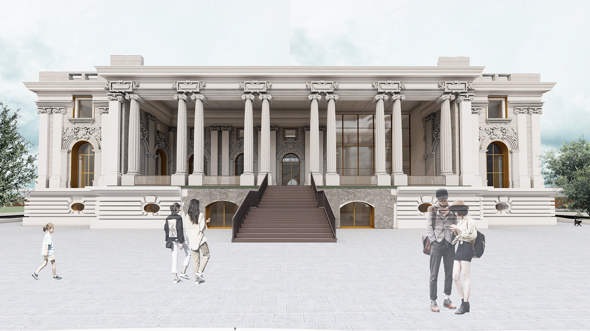 Reintegrarea Palatului „Micul Trianon” în circuit contemporan