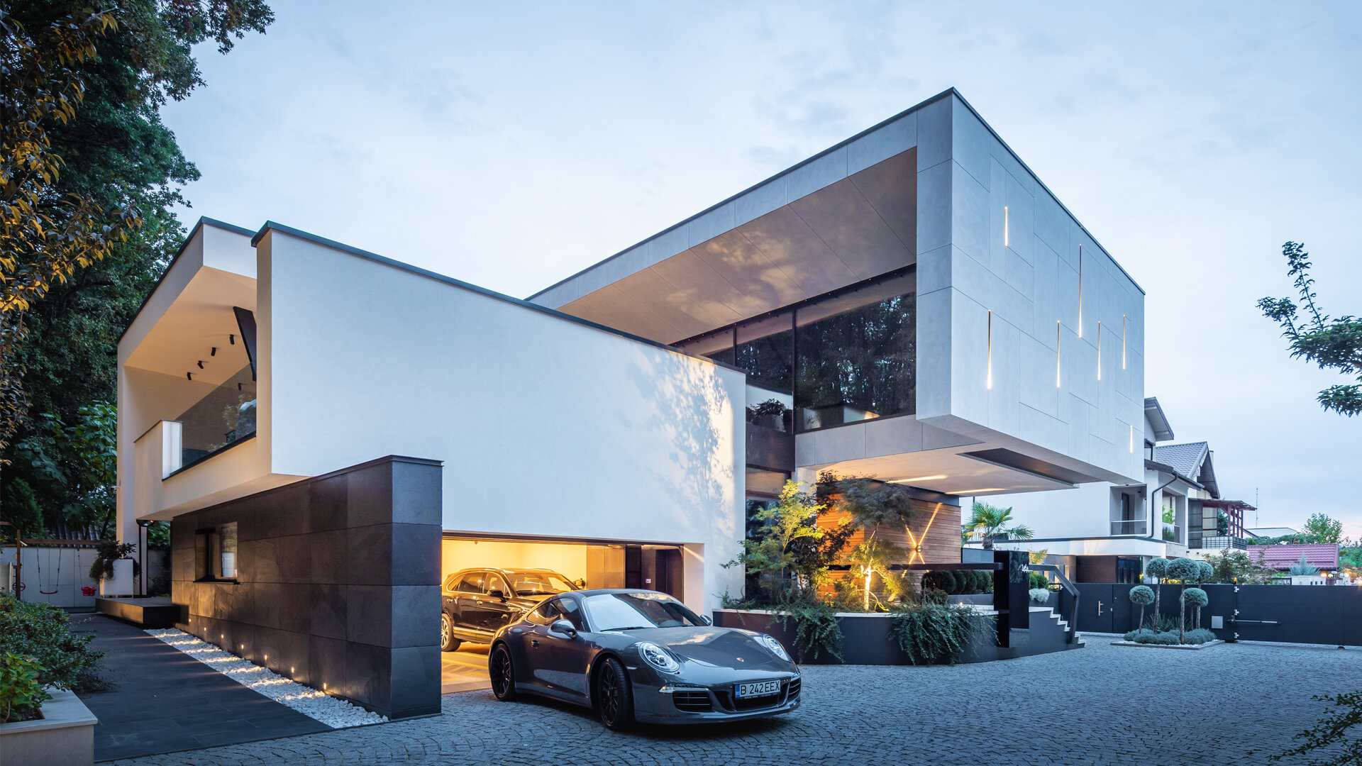 House at the edge of the forest