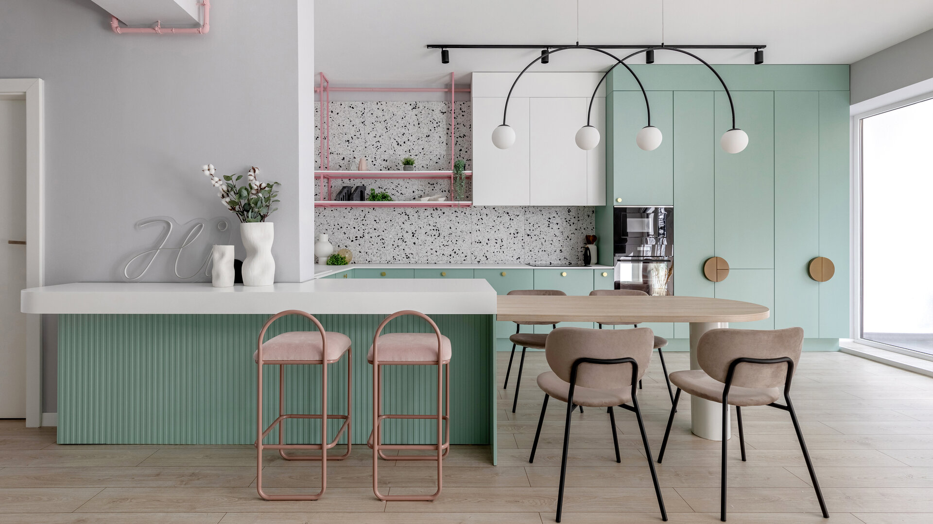 Apartamentul “Pink Accents”