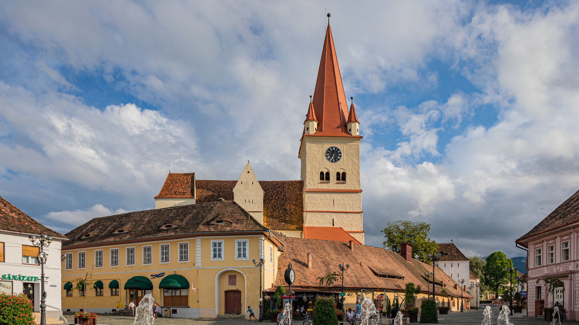 The restoration of the fortified Evangelical Church in Cisnădie