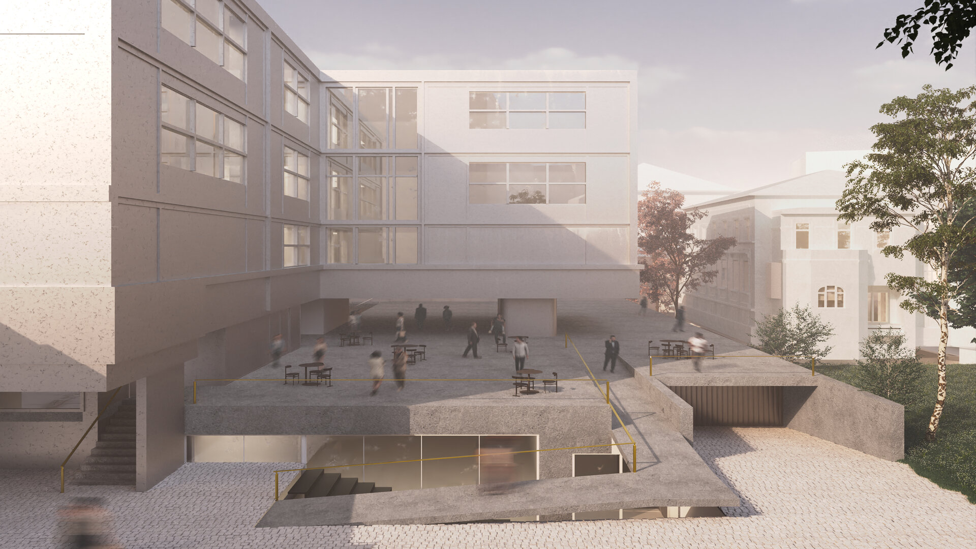 Reimagining the Leonida Garages - Contemporary Cultural Space Bucharest