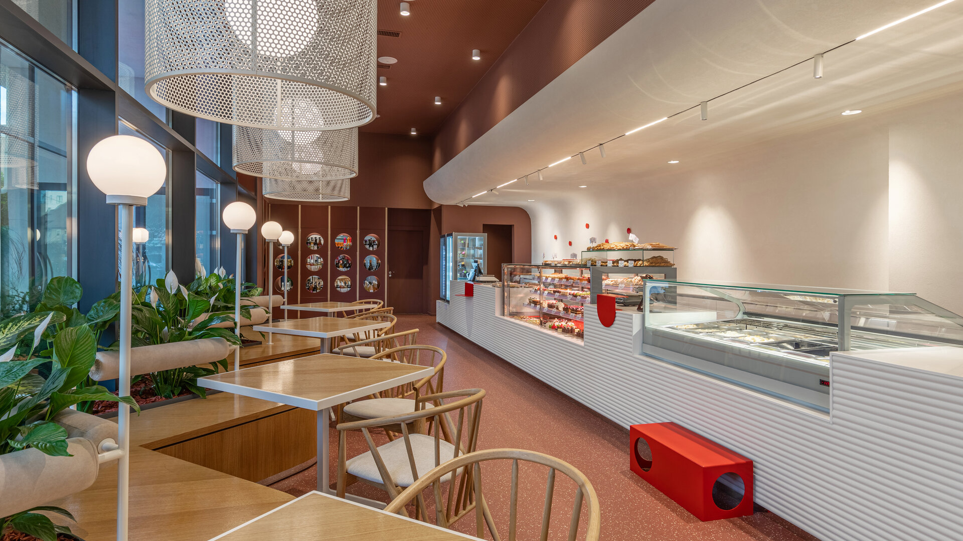 Design of the sweetshop Casa Victoria, Bucharest
