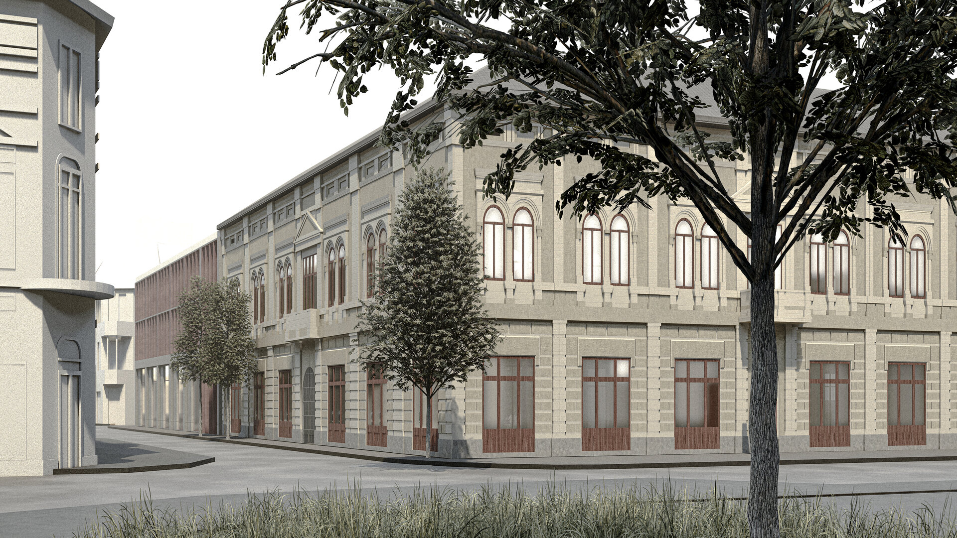 Recompunere a țesutului urban dizolvat. Intervenție culturală în Centrul Istoric, Brăila, România