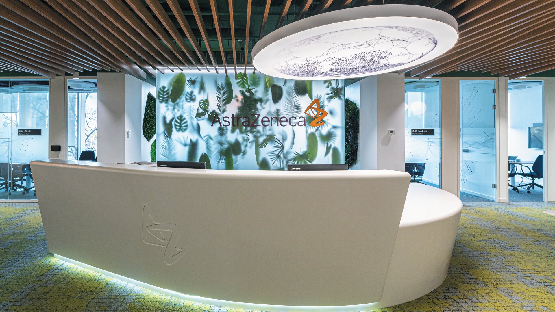 Interior Design AstraZeneca Offices