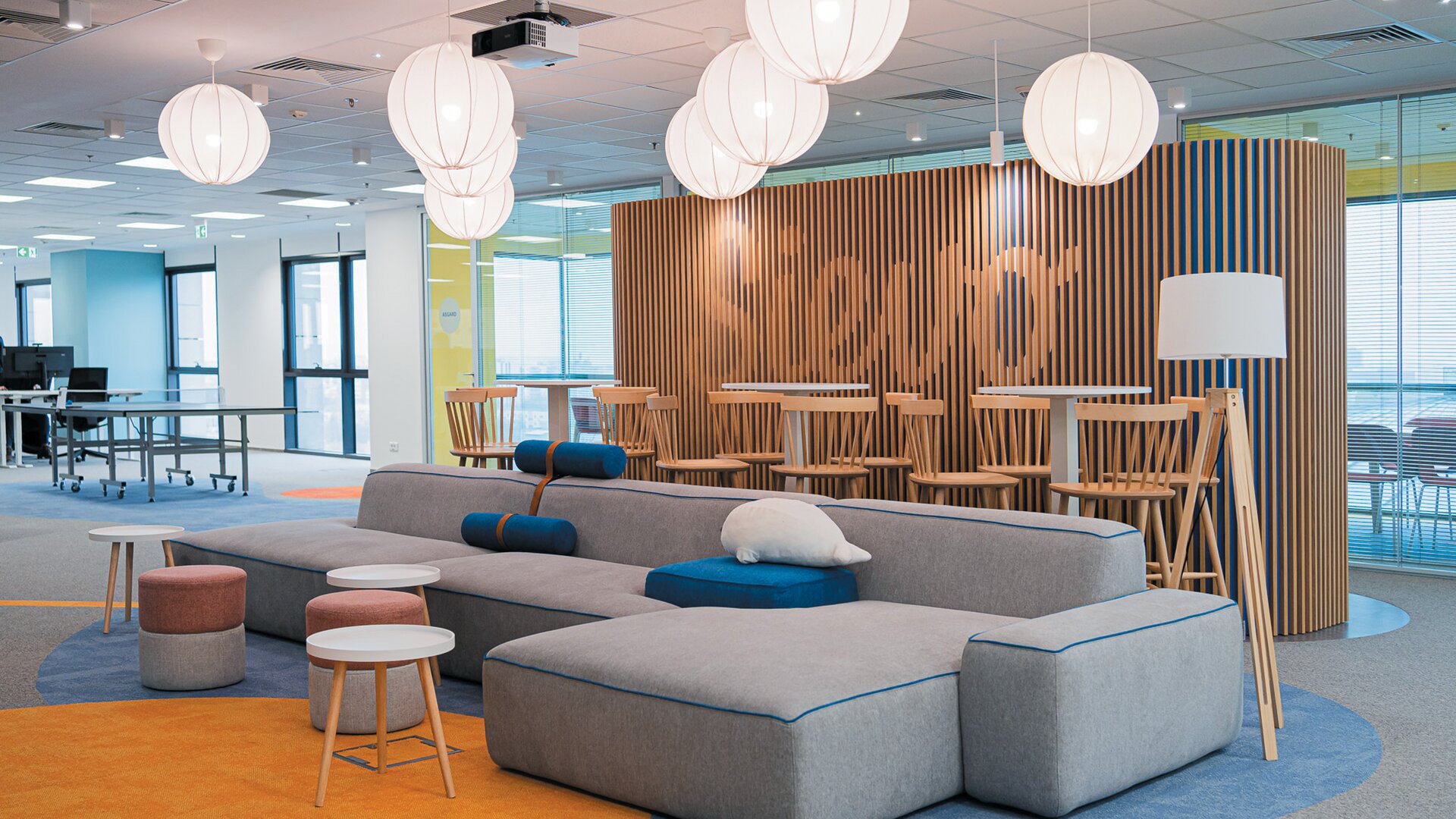 Interior design Sievo office