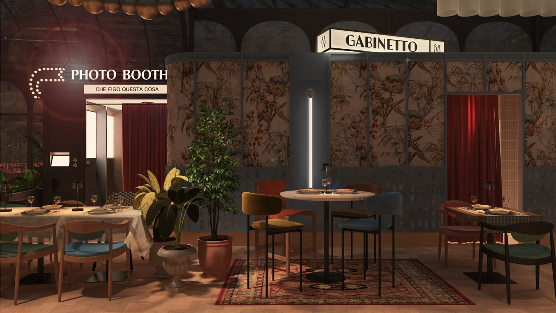 Sustainable Hospitality Design: An Italian Restaurant Concept