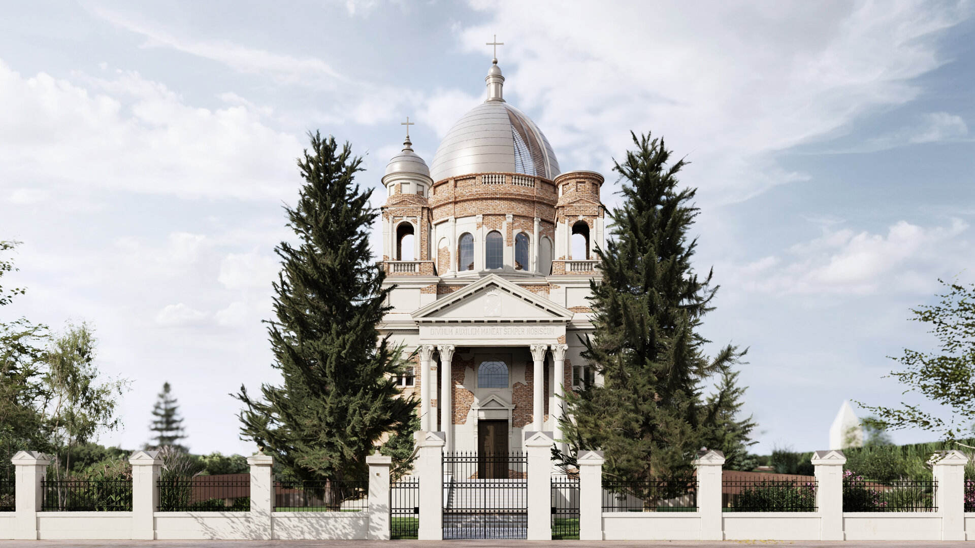 The conversion of the chapel within the former noble estate of the Csávossy family, Bobda