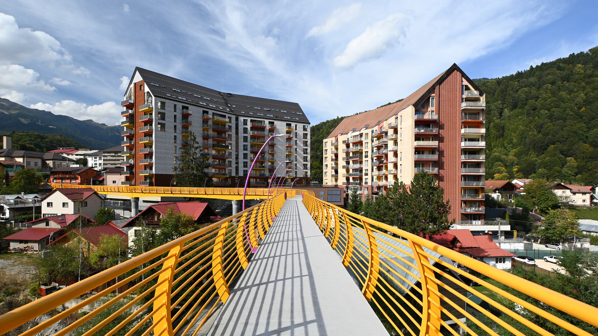 Belleview and Green Future Sinaia - Two buildings for the urbanization of a neighborhood