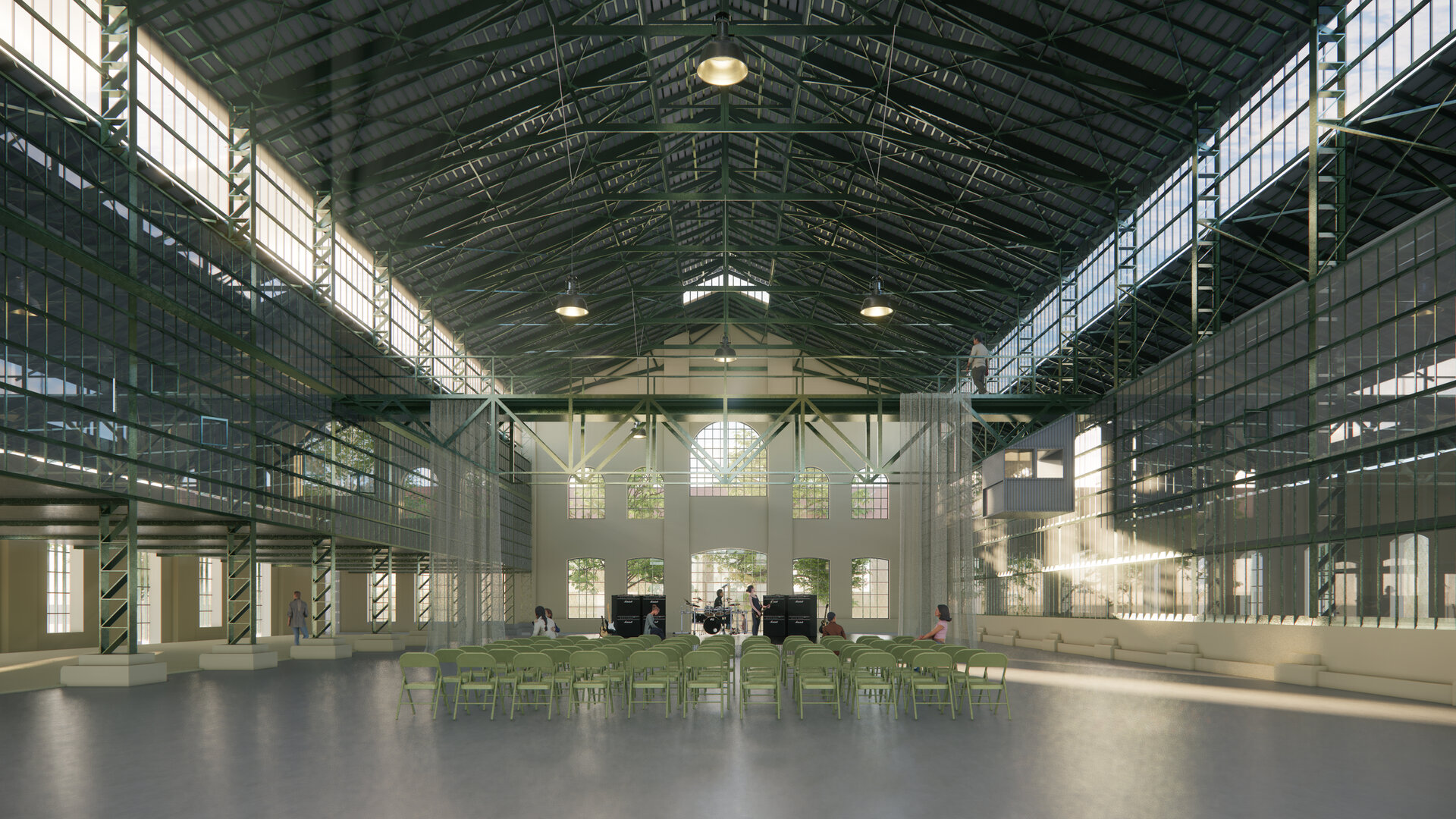 Danube waterfront reimagined. Restoration and conversion of the former shipyard of Drobeta-Turnu Severin, RO