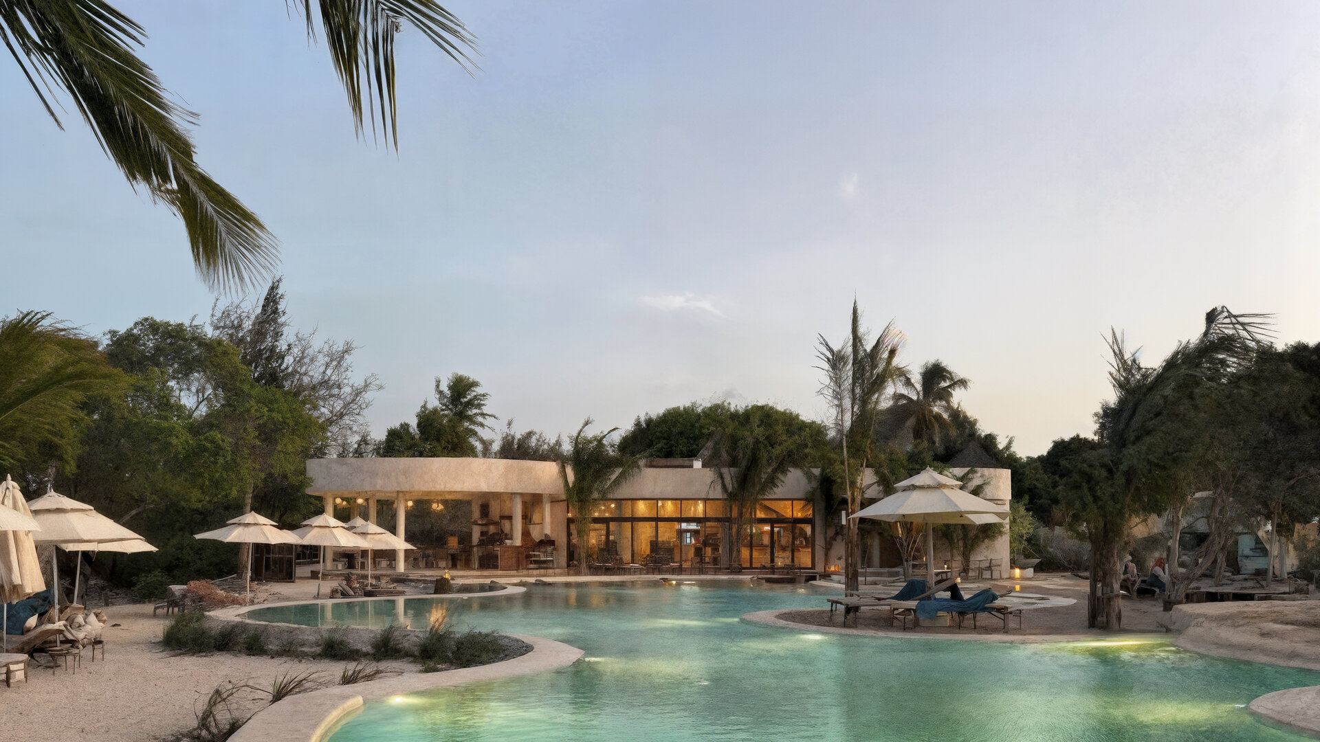 Restaurant și amenajări exterioare - Zanziblue Waves Resort, Zanzibar