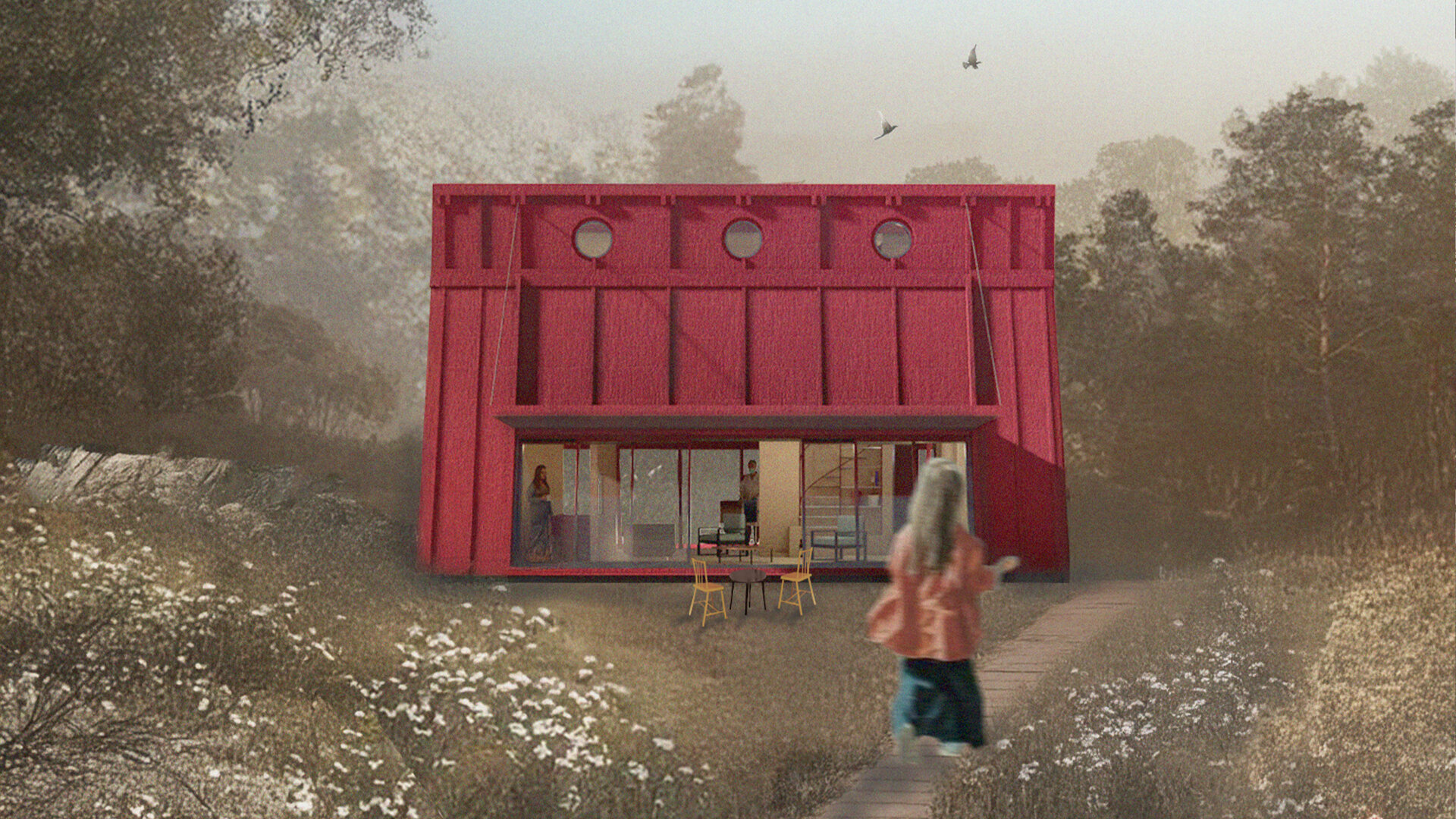 Creative residency – temporary dwelling in nature