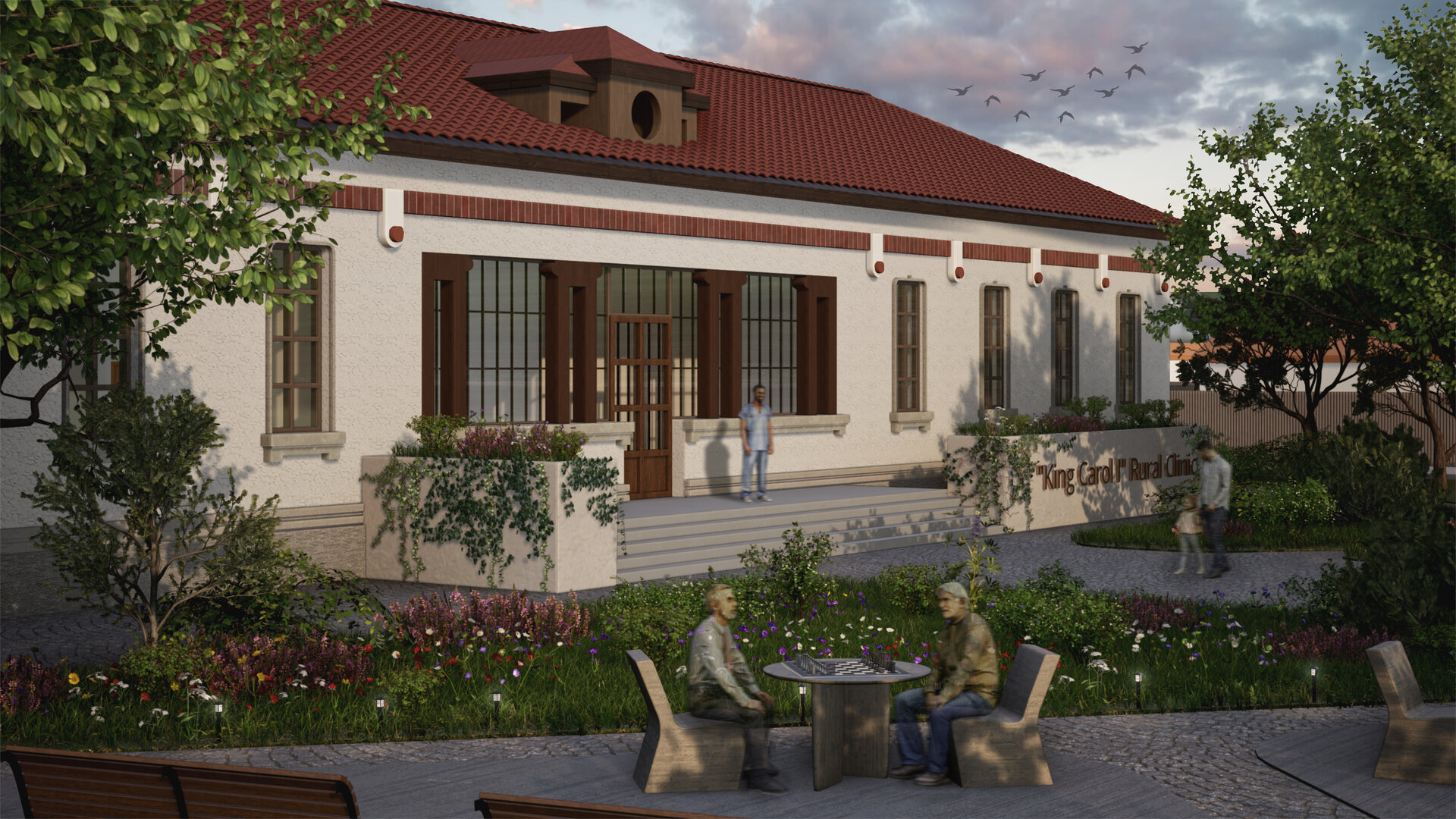 Restoration and extension of “King Carol I” rural hospital in Filipestii de Targ