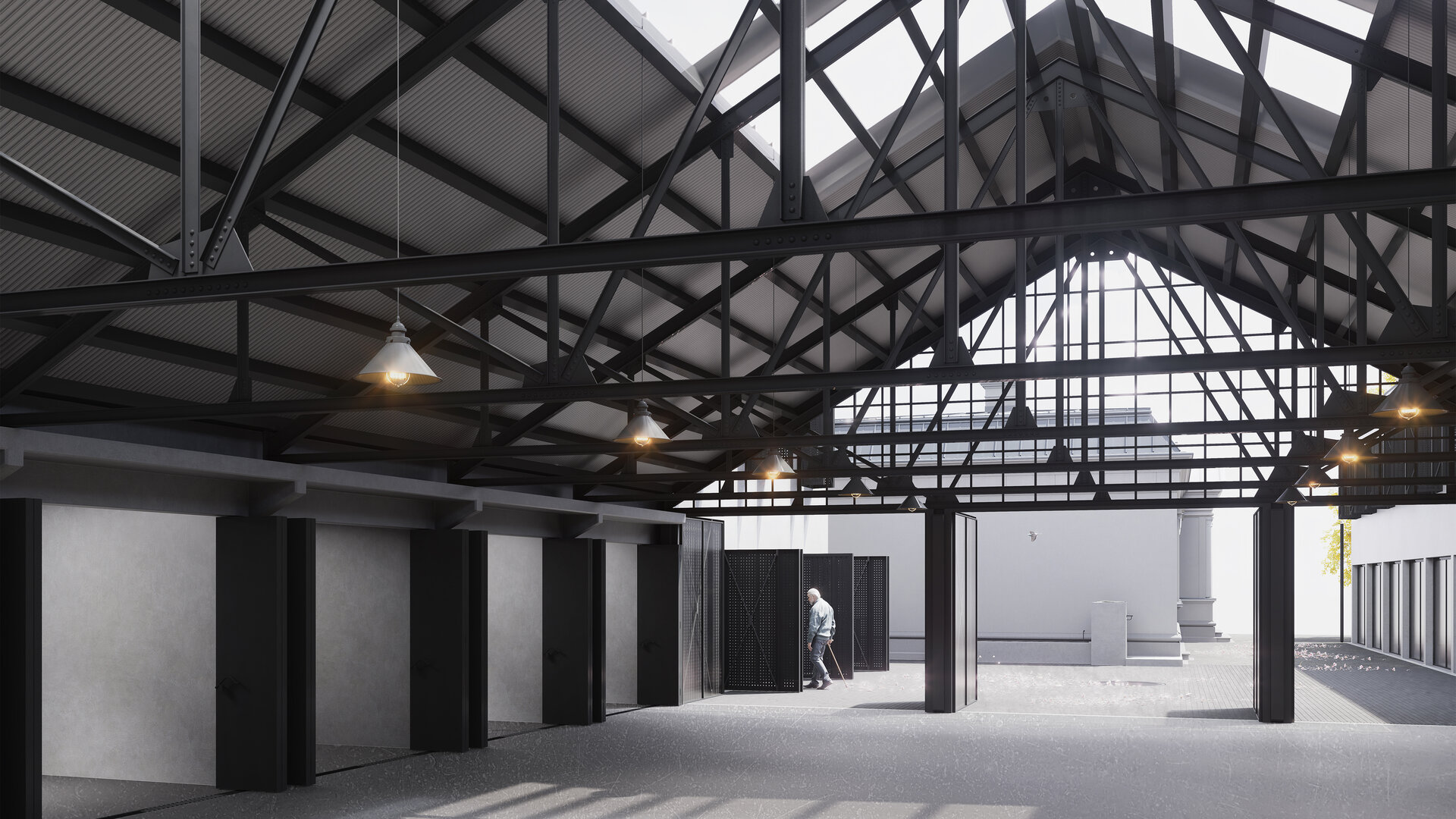 Studios for artists on Leonida Street