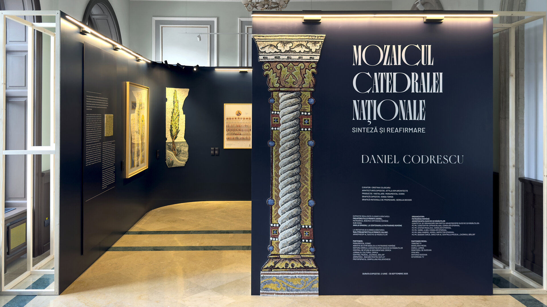 Mozaicul Catedralei Naționale - Arhitectura de expoziție itinerantă