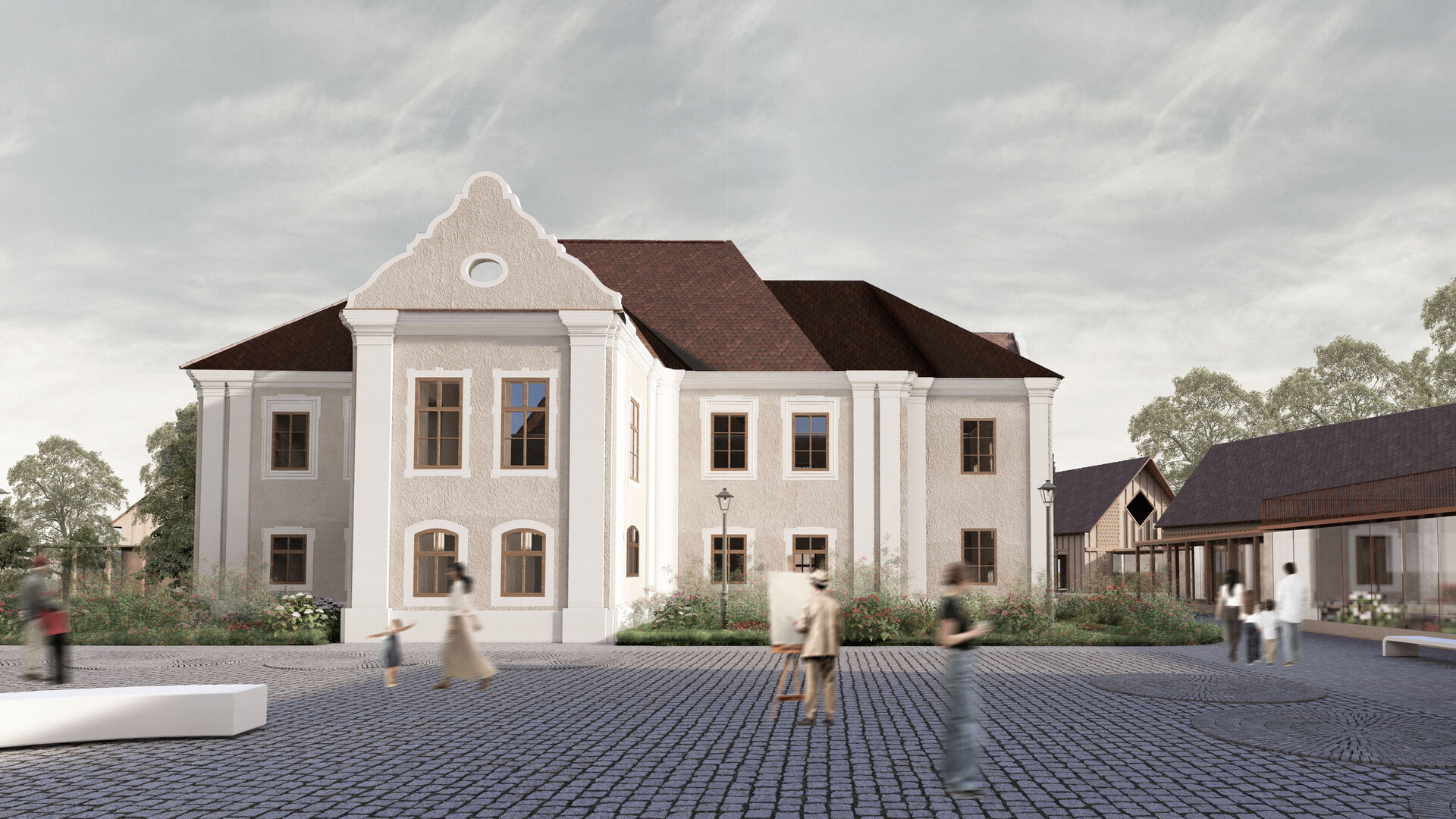 Revitalizarea ansamblului Radák-Brukenthal. Centru multifuncțional în Micăsasa, Sibiu