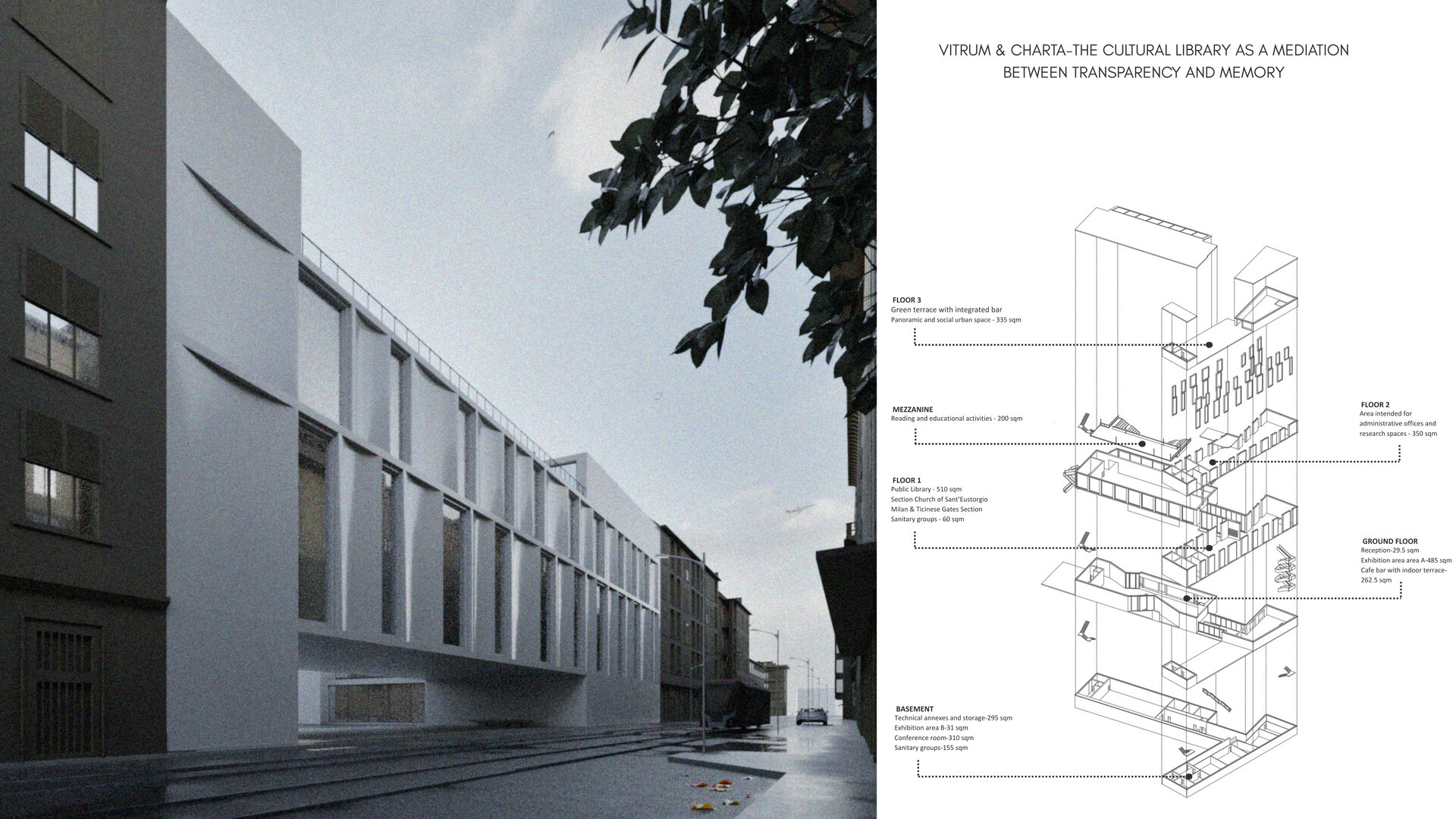 Vitrum & Charta - Bibliotecă culturală ca mediere între transparență și memorie
