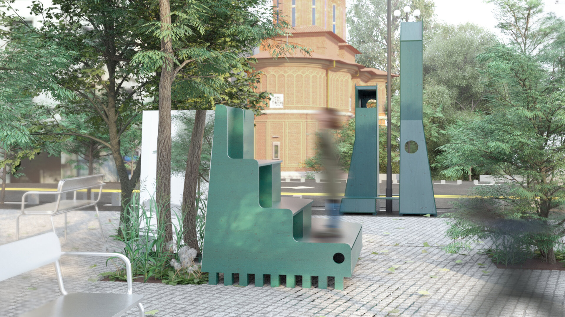 Parásitos - microarhitectură integrativă în spațiul urban