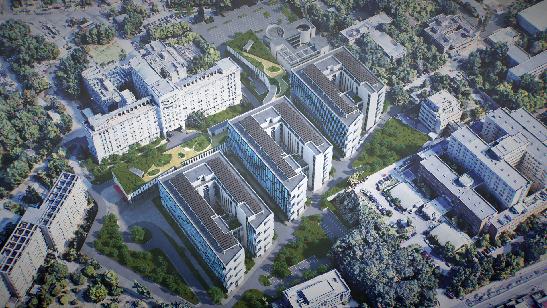 Relocare, dezvoltare și construire „Ansamblu medical nou” Institutul Clinic Fundeni București