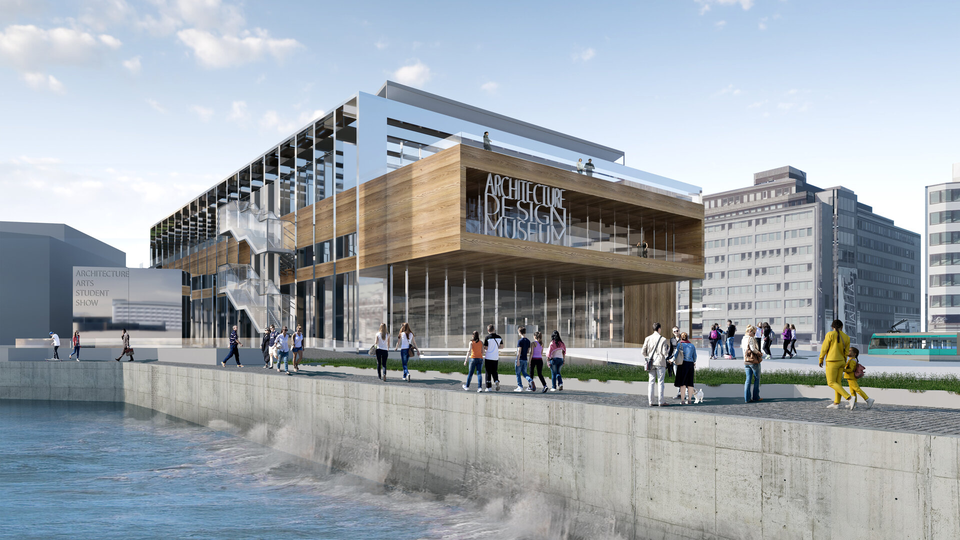 Noul Muzeu de Arhitectură și Design din Helsinki, Finlanda
