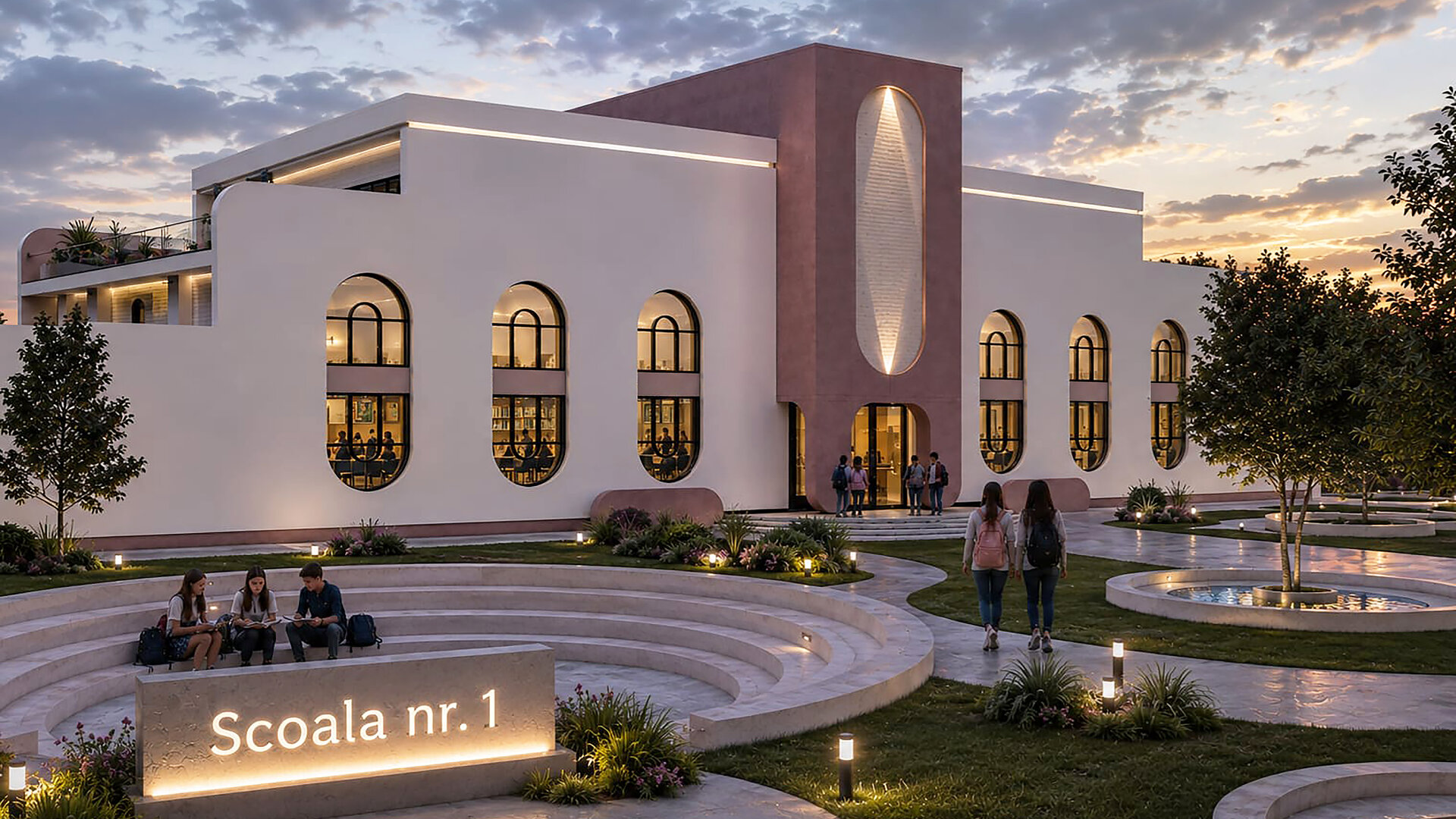 Școala gimnazială nr. 1 Mizil – arhitectură pentru educație și comunitate