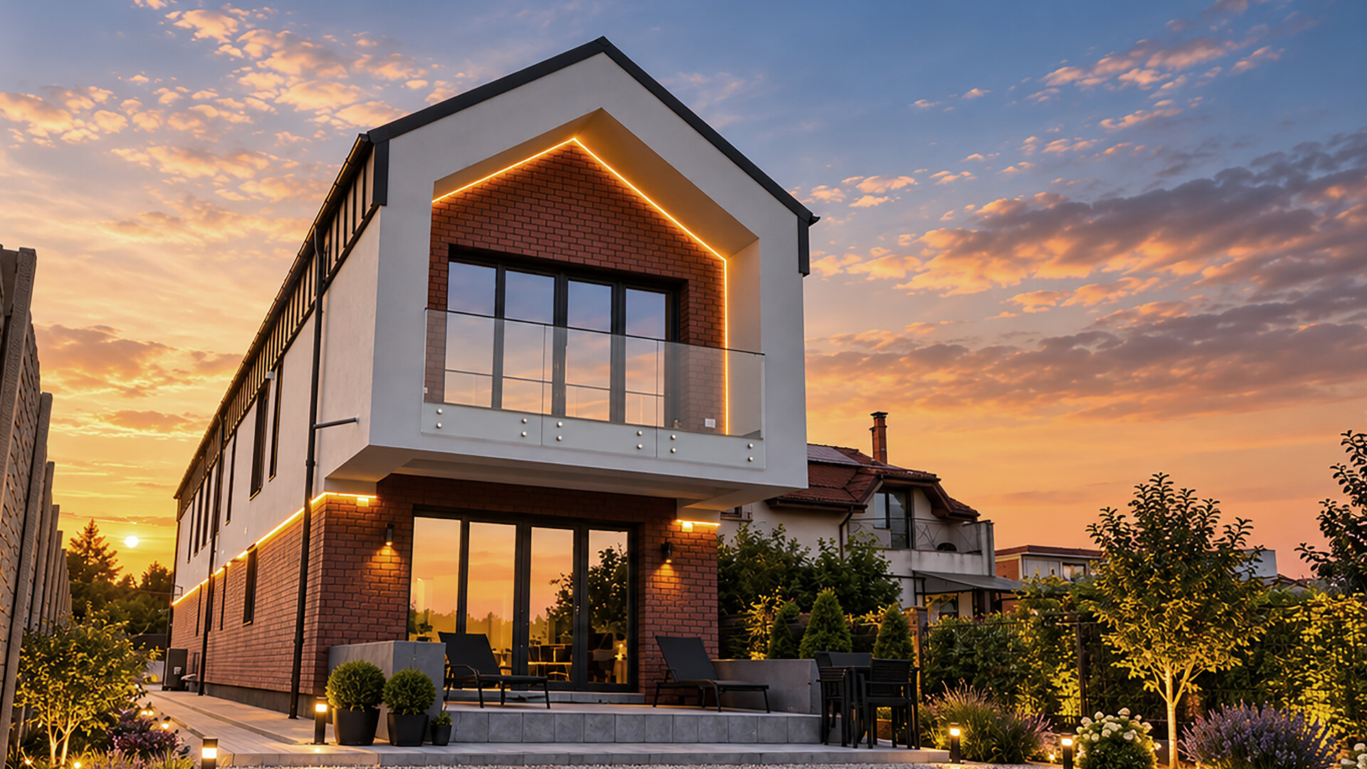 Casa „vagon” de lângă lac